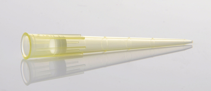 1-200ul濾芯吸嘴，黃色，帶刻度，盒裝滅菌，科進(jìn)/KIRGEN